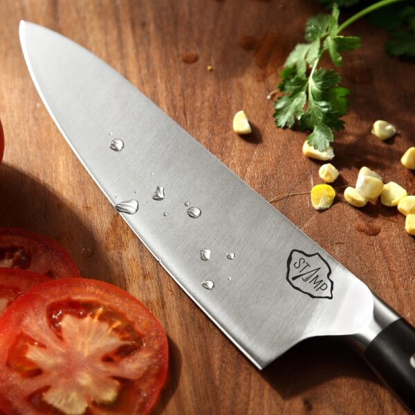 סכין שף מקצועית עם חריטה